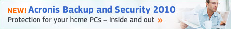 Acronis Backup & Security 2010 Review