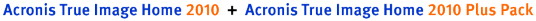 Acronis True Image Home 2010 Coupon 20% discount with FREE Plus Pack SAVE $40