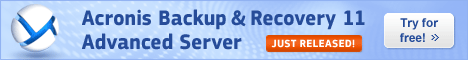 5% Off Acronis Backup & Recovery 11 Advanced Server for Windows
