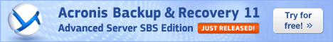 Acronis Backup & Recovery 11 Advanced Server Small Business Server Review