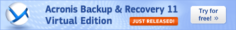 Acronis Backup and Recovery 11 Virtual Coupon 5% Promo Code