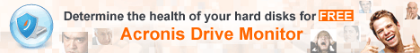 Acronis Drive Monitor is a free, downloadable software application developed by Acronis to monitor server, workstation and PC hard disk drives.