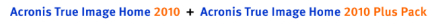 Acronis True Image Home 2010 with Plus Pack Coupon $55 Off