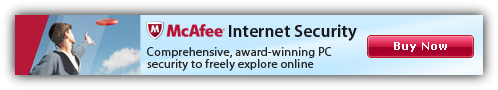 McAfee Internet Security 2012 Coupon $30 Promo Code