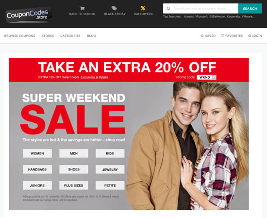 Couponcodes