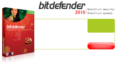 BitDefender Internet Security 2010 discount code 25% off