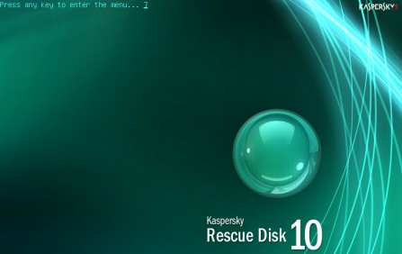 kaspersky rescue disk 10 load