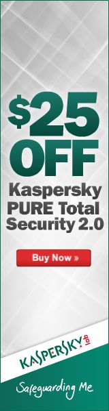$25 off kaspersky pure total security 2.0